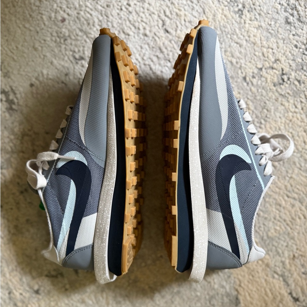 Nike x Sacai x Clot LD Waffle Kiss of Death 2 Cool Grey Sz 8 - Picture 4 of 6